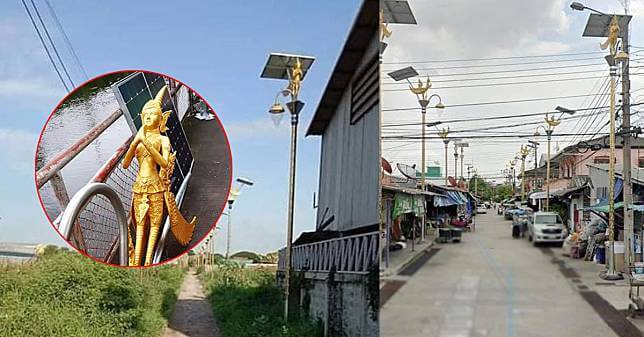 ตะลึง! เสาไฟกินรีบนถนนลูกรัง 641 ล้าน